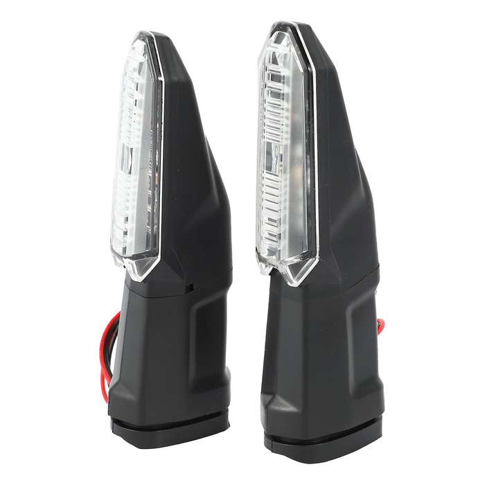 LED Turn Signal Indicator Light Blinker for -10R -6R ER-6N ER-6F 1000 650 X250 X300(Clear)