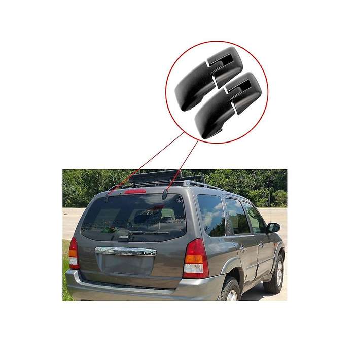 Left & Right Liftgate Back Window Glass Hinges Window Hinge for Tribute 2001-2006 Ecy1622axa,ecy1632