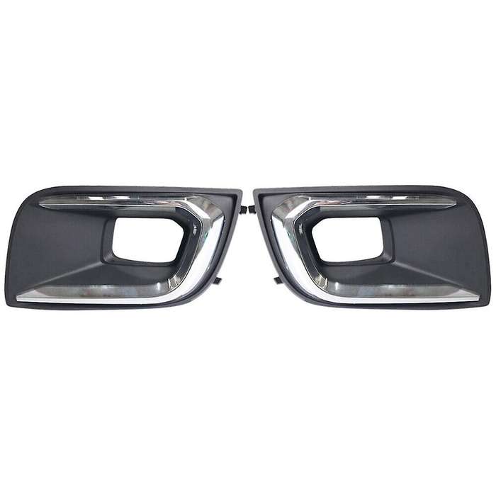 Left & Right Bumper Fog Light Bezel Cover for Sequoia 2018-2021