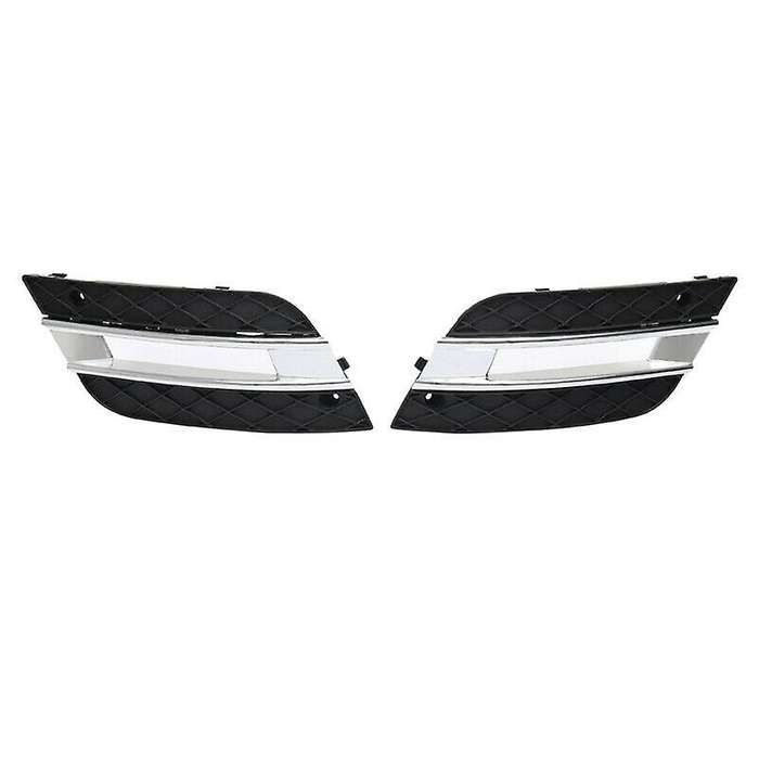 Left + Right DRL Light Cover Front Bumper Grilles for - W164 ML450 ML CLASS 2009-2011