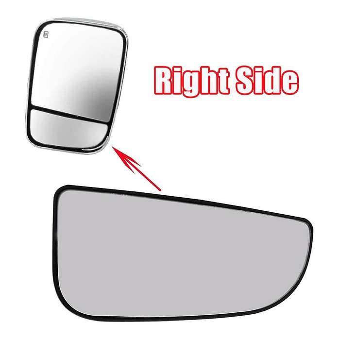 Left + Right Side for 2009-2019 RAM 1500 2500 3500 4500 5500 Lower Tow Convex Mirror Glass 68067731A