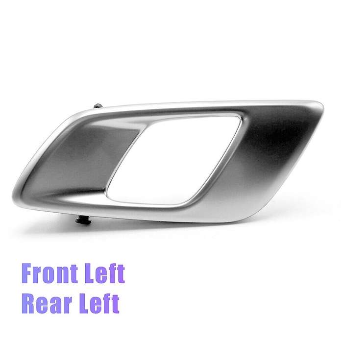 Left Car Interior Door Inner Handle Compatible Compatibled Ranger Silver Grey