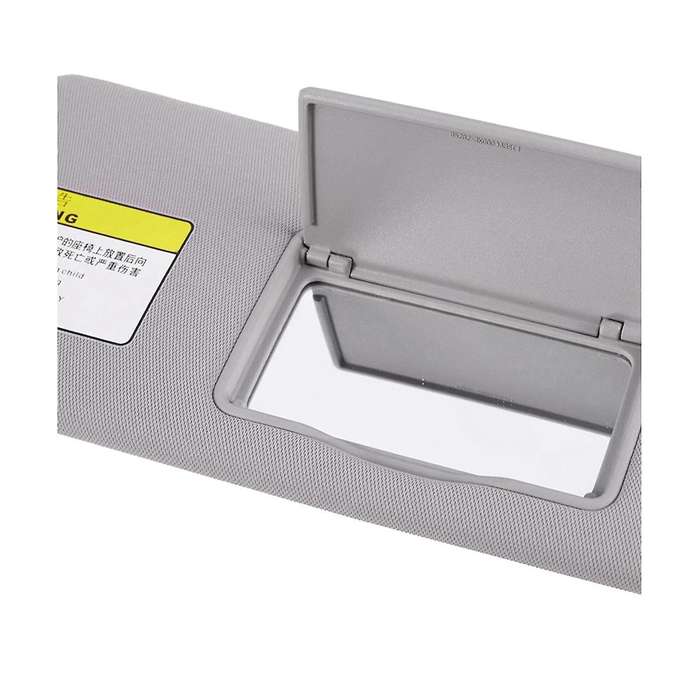 Left Car Inner Sun Visor Sunshade Mirror 852010r300x6 for Nfc 2005-2009 Gray Shade