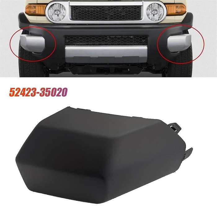 Left Front Bumper Corner Cover 52423-35020 35030 for 2007-2014 Side Liner End Cap Pad Protector Shel