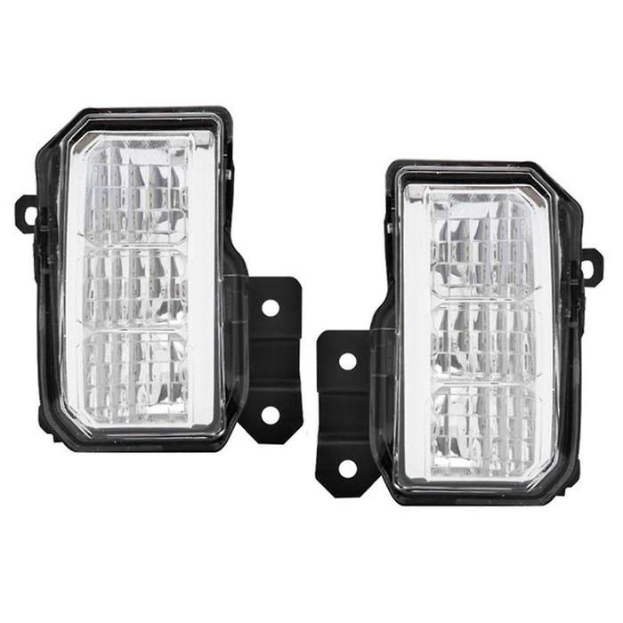 Left Front Bumper LED Fog Light DRL Lamp for Forester SK 2019-2021 Car Driving Lamp Daytime Running