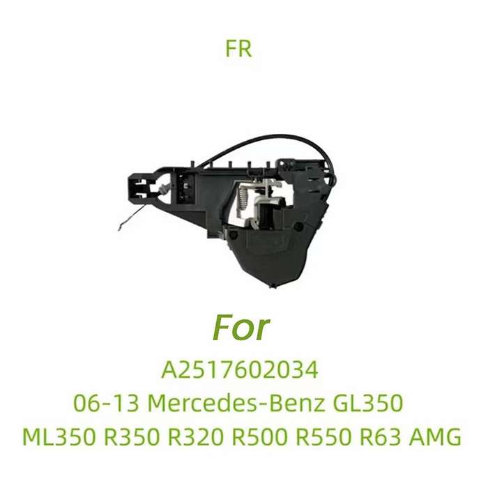 Left Front Door Handle Base Outside Carrier A2517600934 for - W251 2006-2013 Gl350 Ml350 R350 R320