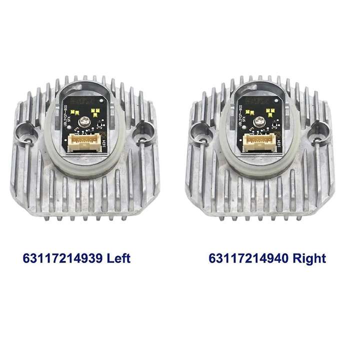 Left Front Headlight Angel Eyes 63117214939 for 5 G30 G31 G38 16-2018 LED Daytime Running Light Modu