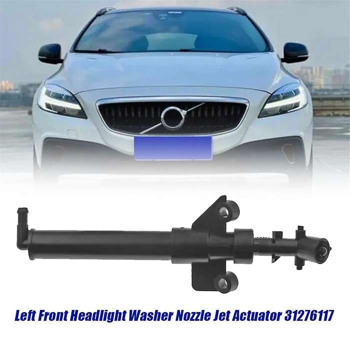 Left Front Headlight Washer Nozzle 31276117 for V40 Country 13-2019 Car Head Light Lamp Jet Actuato