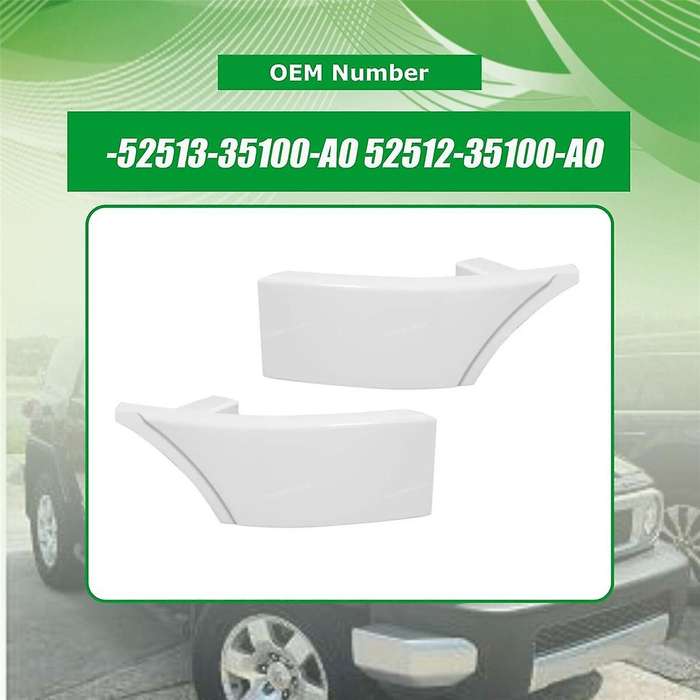 Left Front Lower Bumper Filler Plate 52513-35100-A0 for Cruiser 2007-2014 Corner Trim Cover 52513351
