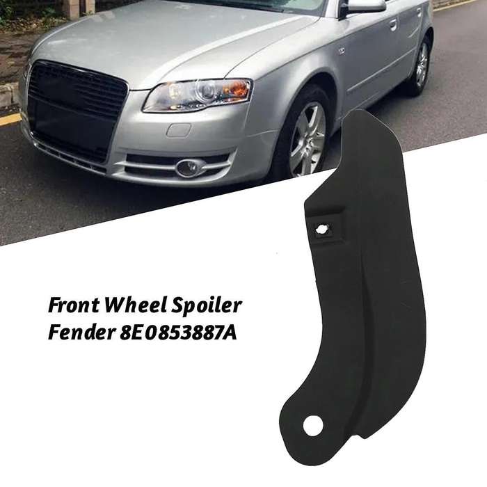 Left Front Wheel Arch Spoiler Trim 8E0853887A for A4 S4 B6 B7 2001-2008 Seat Exeo/ST 2009-2014