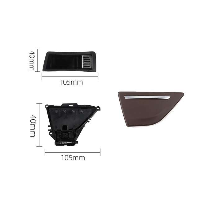 Left Rear Door Ashtray Case+inner+trim Panel Assy for 7'g11 G12 2016-2022 745ex 730 740 750 51427398