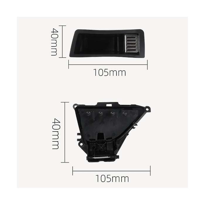 Left Rear Door Ashtray Case Assembly for 7 Series G11 G12 2016-2022 745EX 730 740 750 M760 51427398