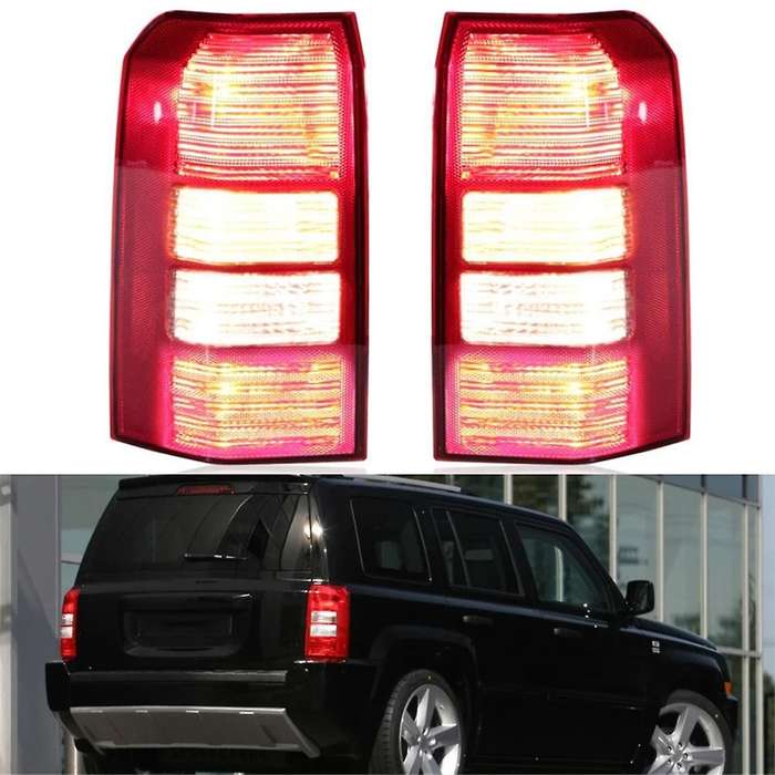 Left Rear Tail Light Assembly Rear Bumper Signal Tail Light for Patriot 2008-2017 5160364AF 5160364