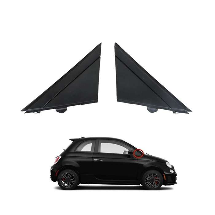 Left Rear View Mirror Triangle Mirror Decorative Plate 1sh17kx7aa for 500 2012-2019 Car Accessories
