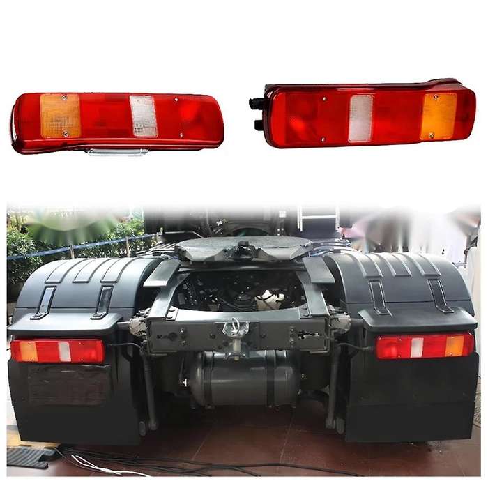 Left Rear Truck Reverse Brake Turn Stop Tail Light 20565103 for 12 16 460 FM D12D500 D12C460 D12D460