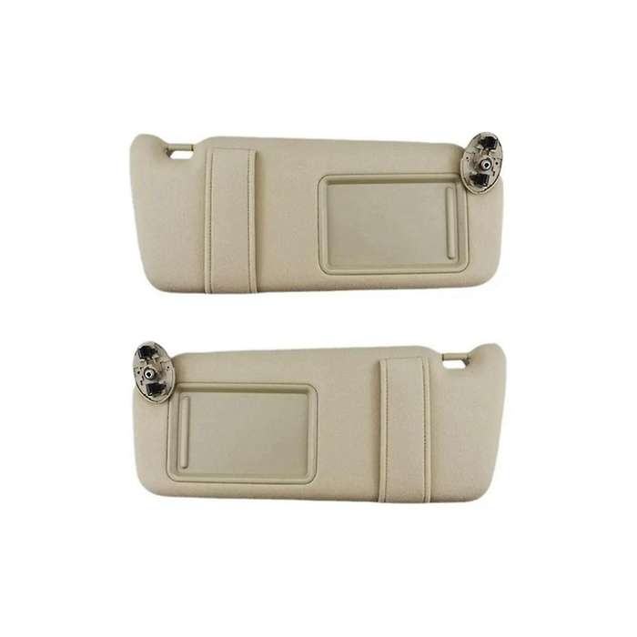 Left Right Driver Passenger Side Sun Visor with Makeup Mirror for 2007-2011 74310-06750-e0 74320-067