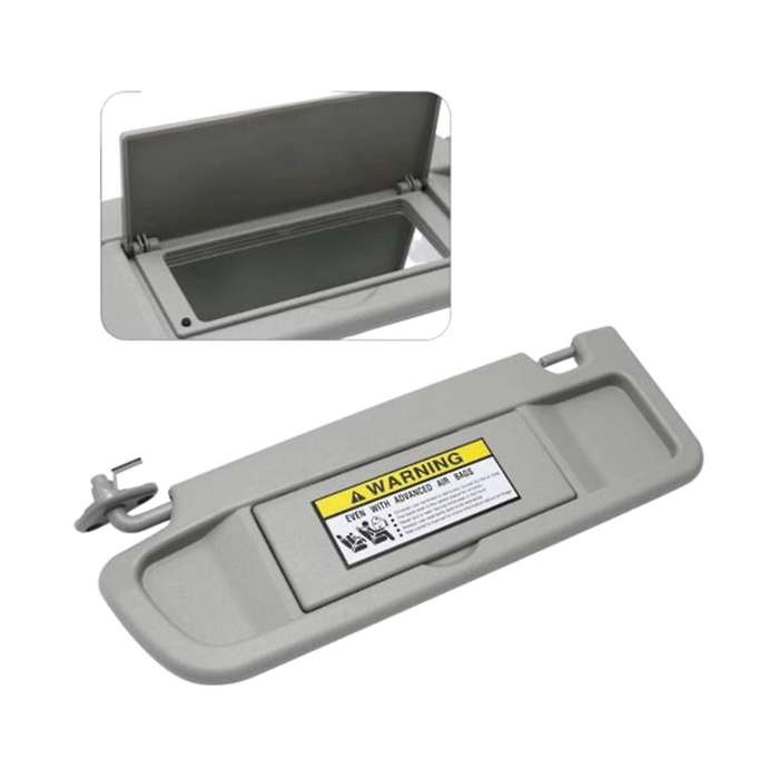 Left Side No Light Sun Visor Sunvisor Block Shade for 2006-2008 Gray 83280--01ZC