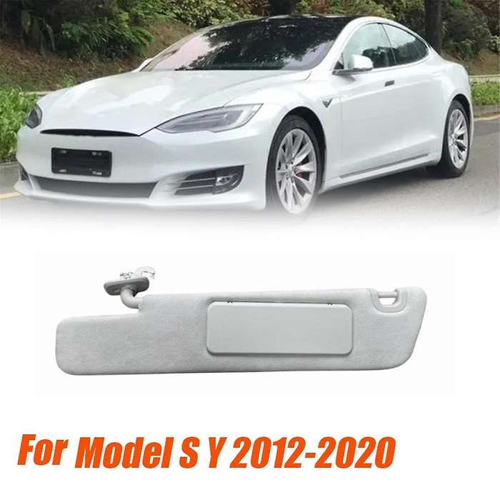 Left Side Sunshade with Mirror Sun Visor 103258100d for Model S Y 2012-2020 Shade Sunvisor 10325801d