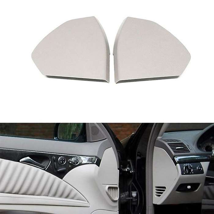Left/Right Car Front Door Plastic Cover Trim for E-Class W211 2003-2009 2117270148 Grey