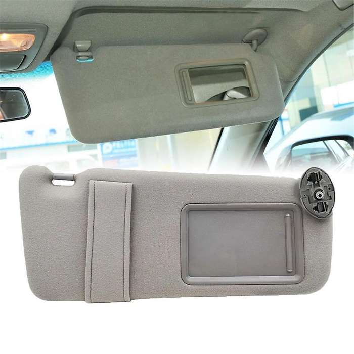Left+right Car Sun Visor Makeup Mirror Sunshade for 2007-2013 Windscreen Sun Visor Pull Vanity Mirro