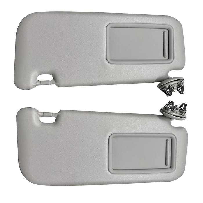Left+right Car Sun Visor Makeup Mirror Sunshade for 2007-2013 Windscreen Sun Visor Pull Vanity Mirro