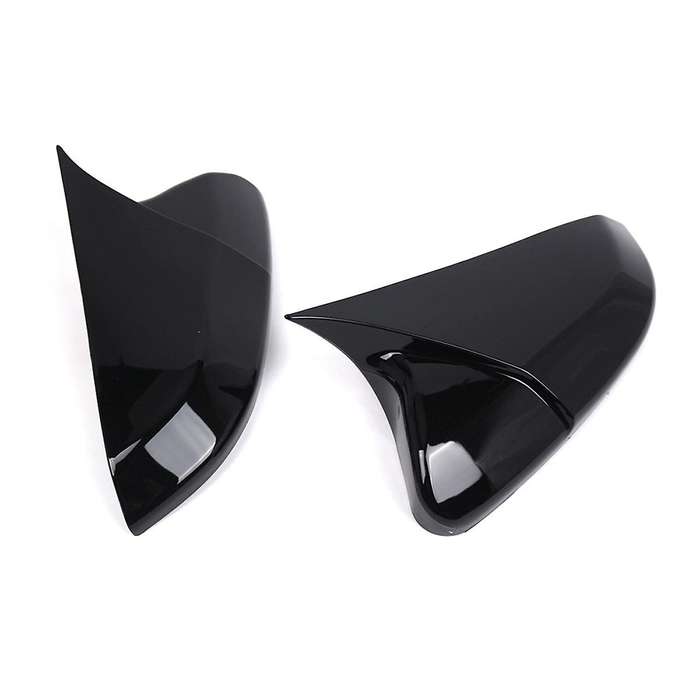 Left+Right Exterior Rear View Mirror Cover for 10Th 2016-2021 OX Horn Rear View Side Door Wing Mirro