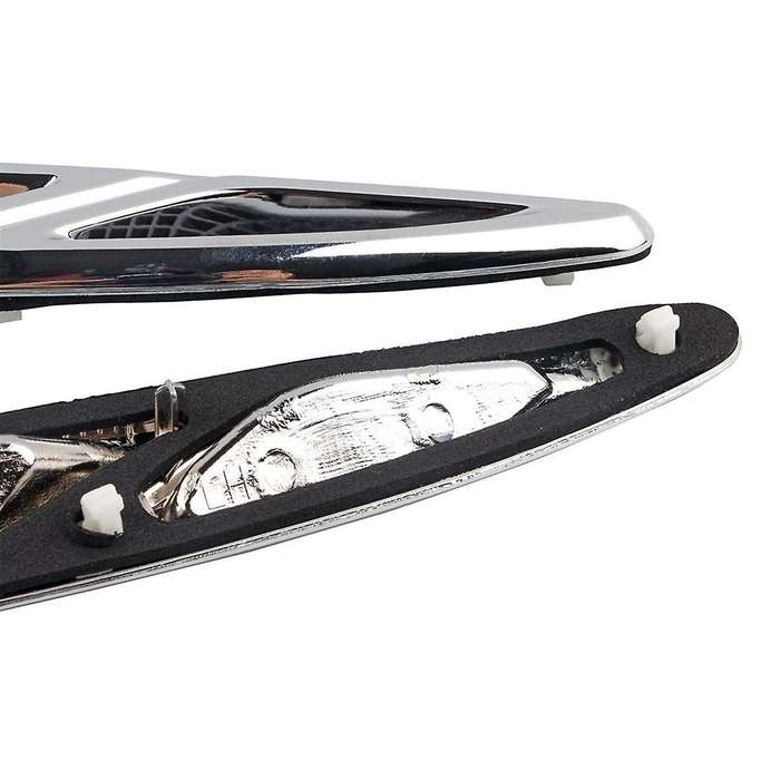 Left+Right Front Hood Engine Vent Grille Molding Trim 20811309 2811310 for Verano 2012-2016