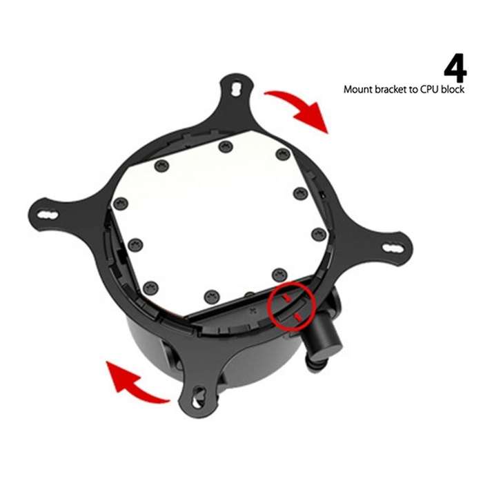 LGA1700/1200/115X Metal Mounting Kit for IDCOOLING SE-207-/SE-225-/SE-234-ARGB/SE-224-/SE-914-/SE-9