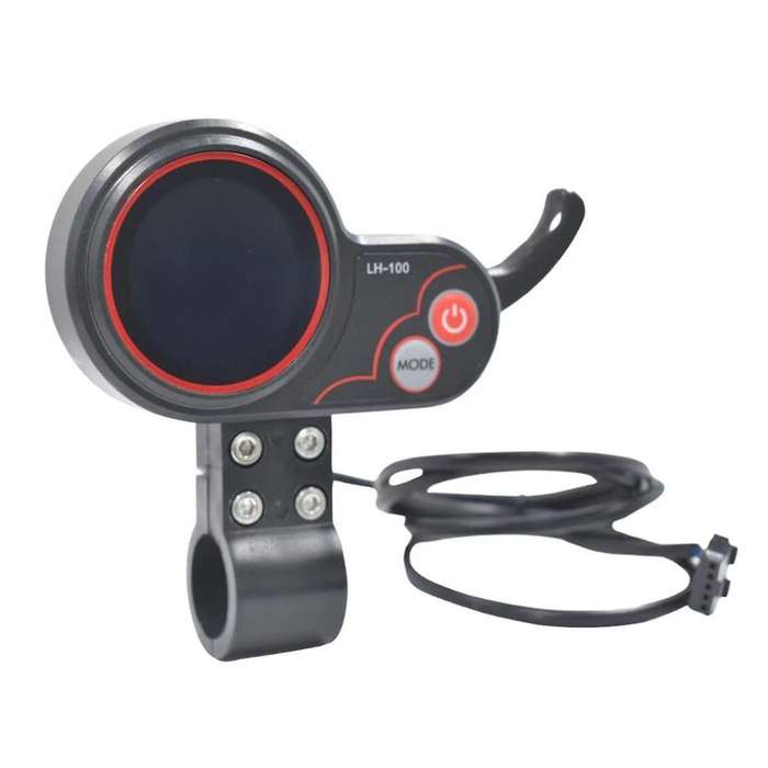 Lh100 Lcd Display Dashboard 24v-60v Throttle Meter for Electric Scooter/ebike Speedometer(sm Plug 5p
