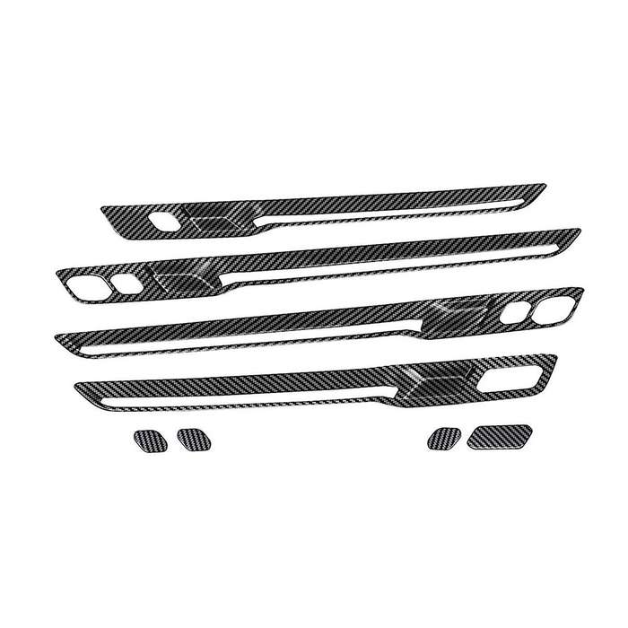 LHD Car Door Interior Strips for EV9 2023 2024 Interior Handle Trim Strips Sticker Interior Accesso