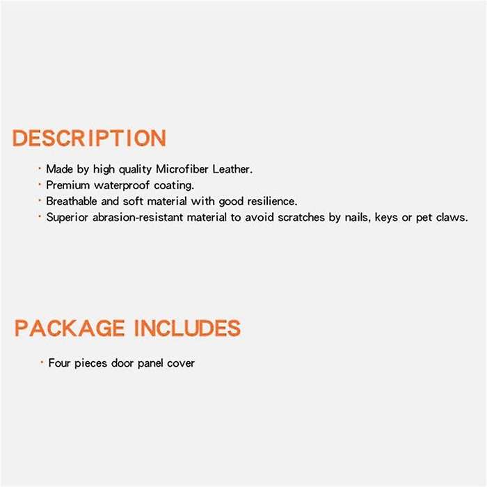 Lhd Door Panel Cover for - Golf 5 Mk5 2006-2011 Car Door Armrest Panel Cover Sticker Gray