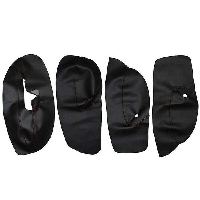 LHD Door Panel Cover for - Golf 4 MK4 1998 - 2005 Car Door Armrest Panel Cover Sticker Trim Black w