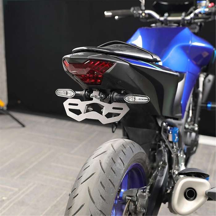 License Plate Holder for MT03 MT25 YZF R3 R25 2015-2024 Motorcycle Accessories LED Light Eliminator