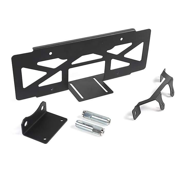 License Plate Holder for Wrangler JL 2018 2019 2020 2021 Car Rear Spare Tire License Plate Mount Bra