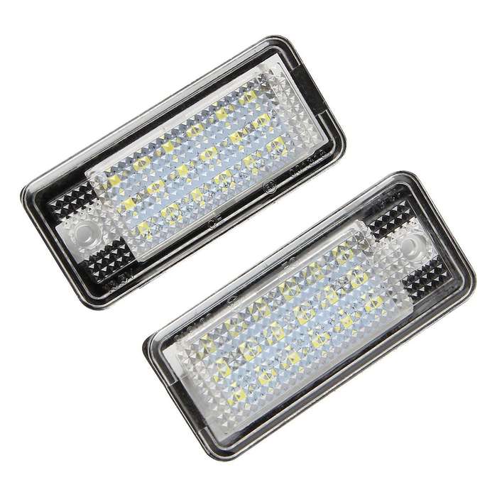 Light for Car,Led License Number Plate Light Fit A3 A4 A6 A8 B6 B7 S3