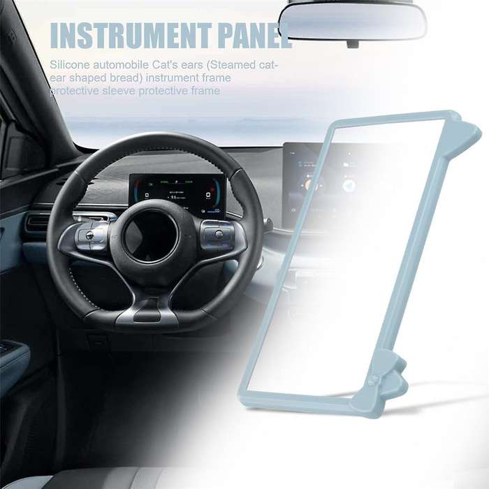 Light Blue Car Instrument Protective Frame Trim Cover for Dolphin Mini / Seagull
