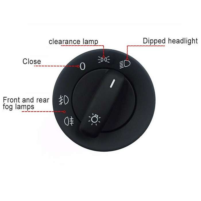 Light Switch Headlight for Golf 1K0941431Q