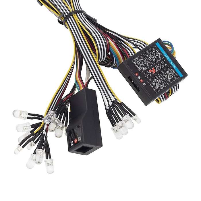 Lighting System Kit Simulation Control Light Brake Light RC Car Light Kit for 1/10 1/8 Model RC Car