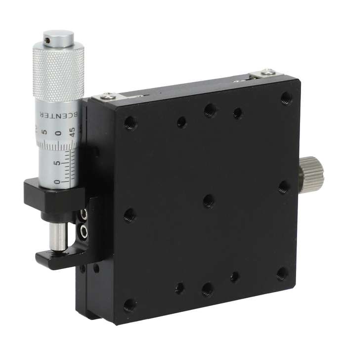Linear Guides X Axis Knob Micrometer Sliding Stage Guide Rail Type Platform Manual Displacement Slid