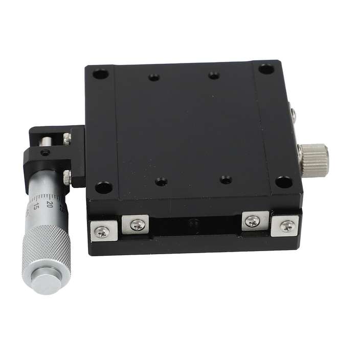 Linear Guides X Axis Knob Micrometer Sliding Stage Guide Rail Type Platform Manual Displacement Slid