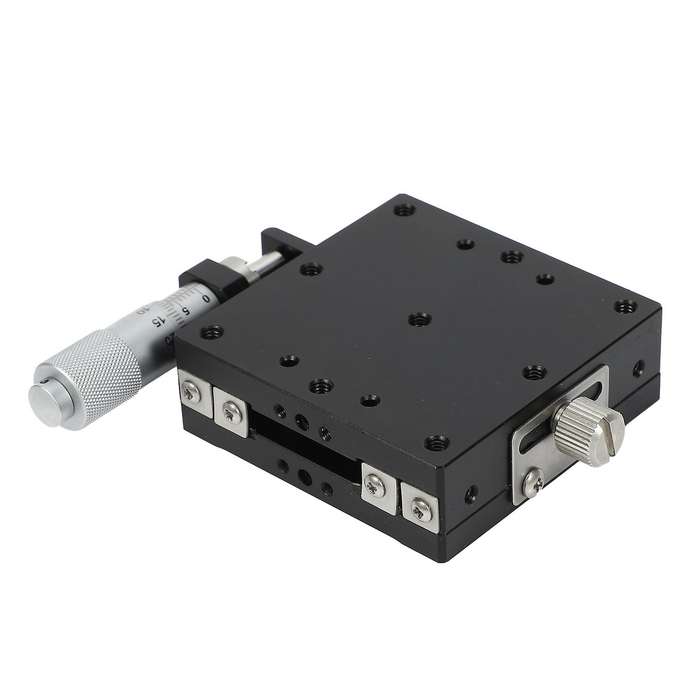 Linear Guides X Axis Knob Micrometer Sliding Stage Guide Rail Type Platform Manual Displacement Slid