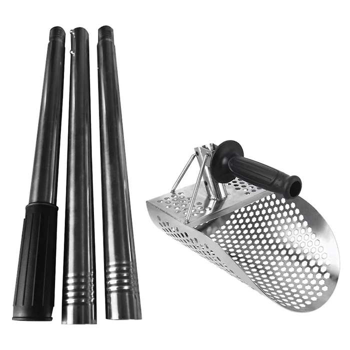 Long Handle Sand Shovel, Heavy Duty Metal Detecting Sand Shovel, Handheld Sand Shovel for Underwater