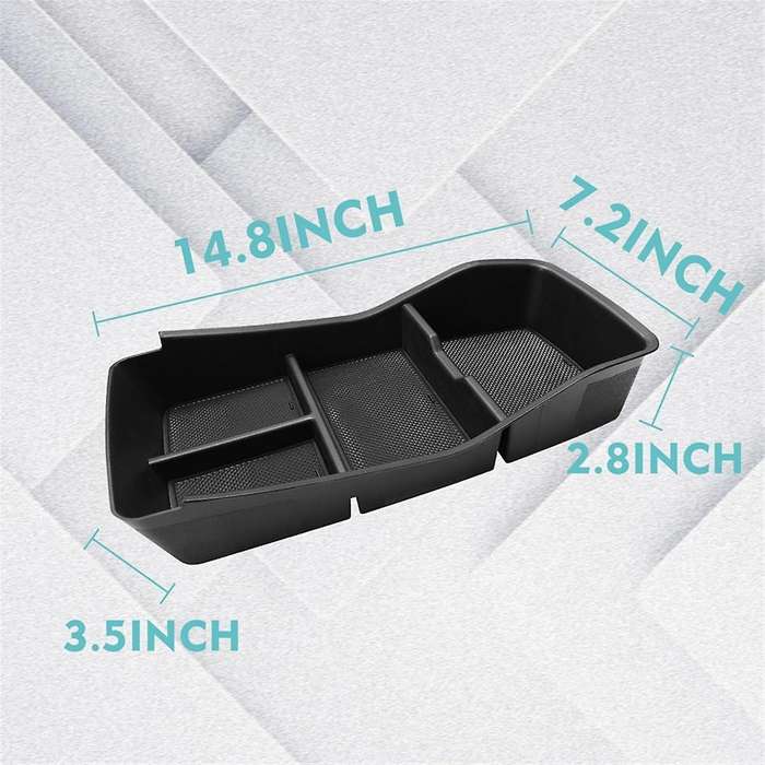 Lower Center Console Organizer Tray Storage Box for EV9 2024 Interior Accessories