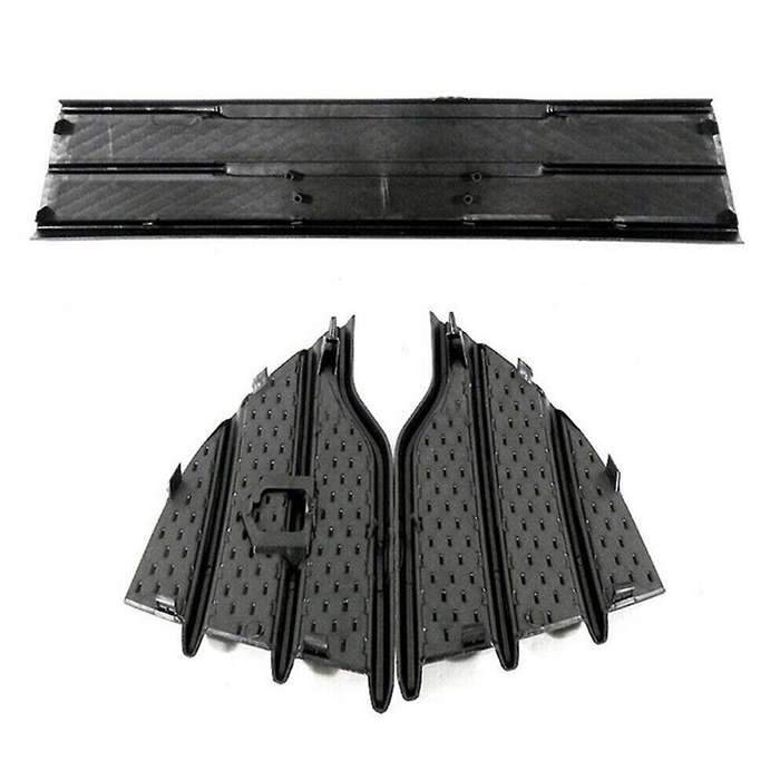 Lower Grille for Escape 2013-2016 Front Bumper Grill + Fog Light Covers 3Pcs CJ5Z17K945AA CJ5Z17E811