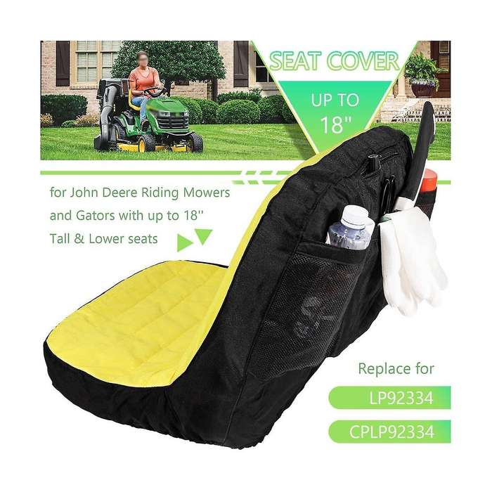 Lp92334 Upgrade Seat Cover Riding Mower Cushioned Seat Up to 18inch High for Mower & Gator, Comforta