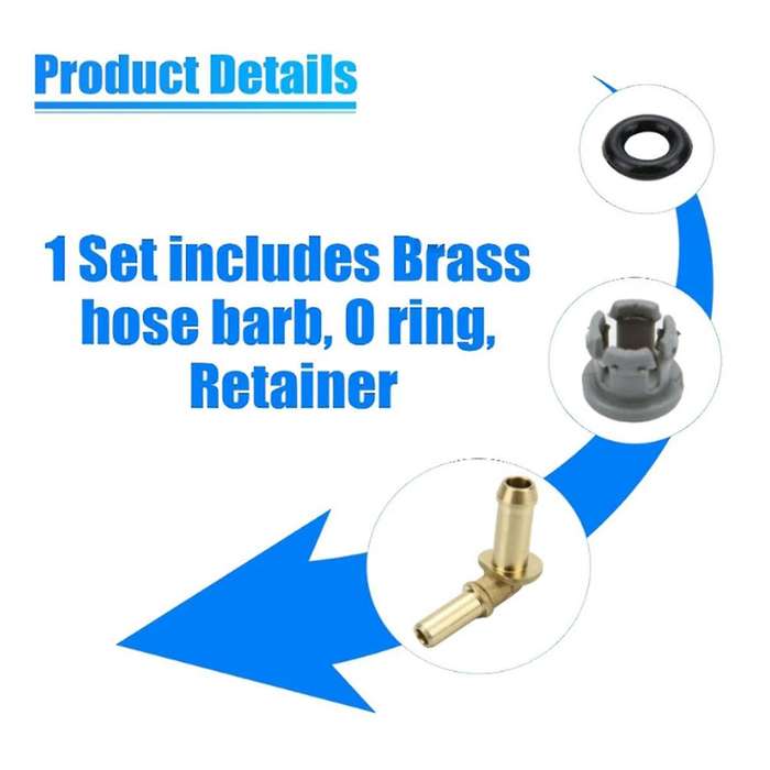 LR049990 Thermostat Water Outlet Hose Connector Kit for Sport 2010 4