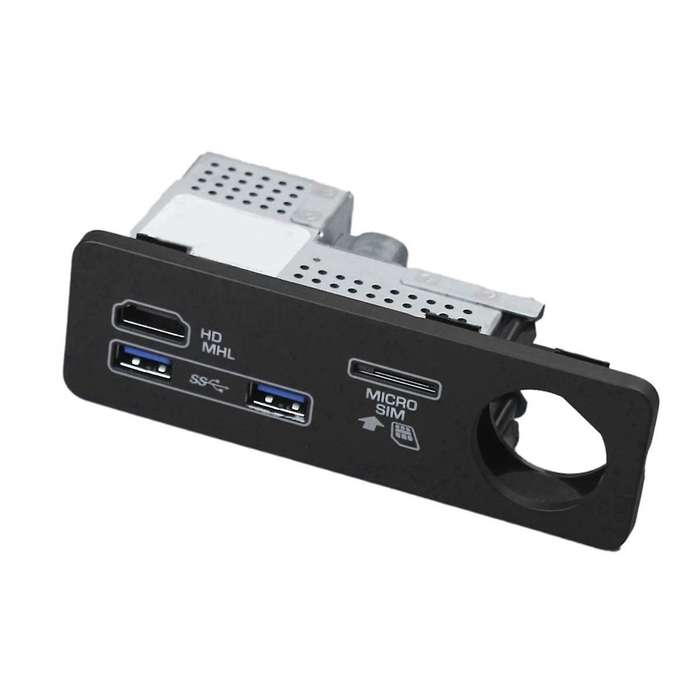 LR087366 LR114028 Car AUX Connector USB Plug Connector Panel Audio Input for XJ Land