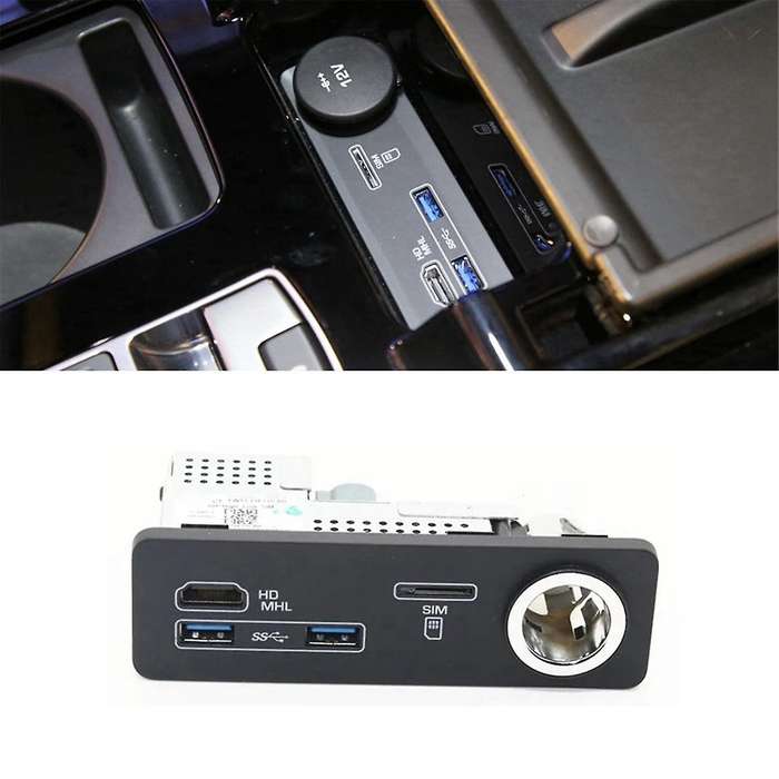 LR114028 Car Audio System Interface Socket for V L462 2017 JPLA-19E110 C2D57634 C2D51466 LR087366