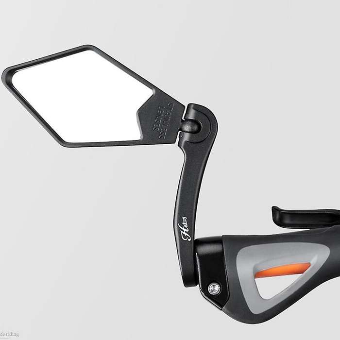 M802 Stainless Steel Lens Bicycle Rear View Mirror Clear Wide Range Back Sight Bike Reflector Angle