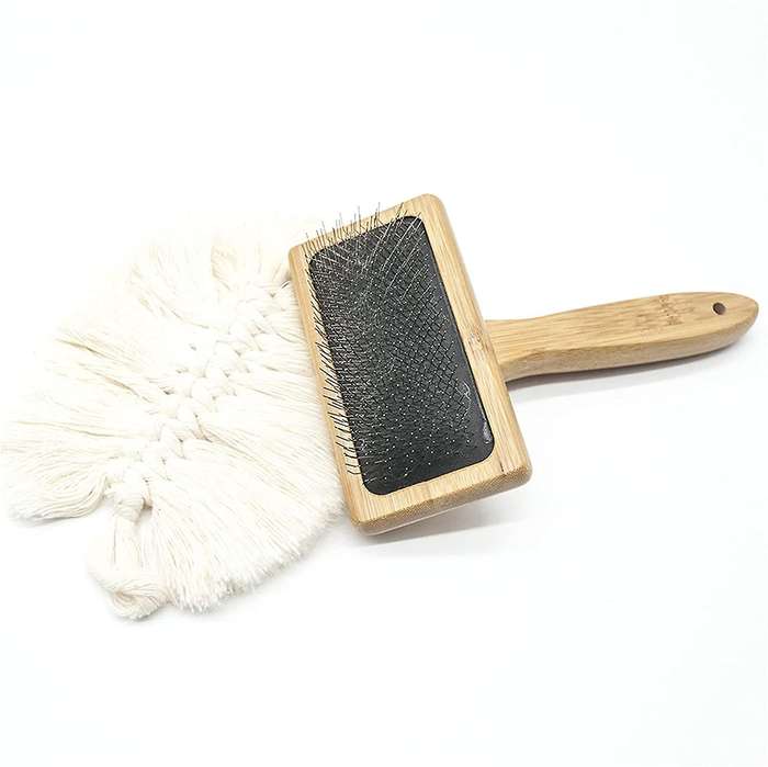 Macrame Brush Tapestry Weaving Comb Tool Macrame Fringe Weaving Knitting Accessories DIY Braided Ope